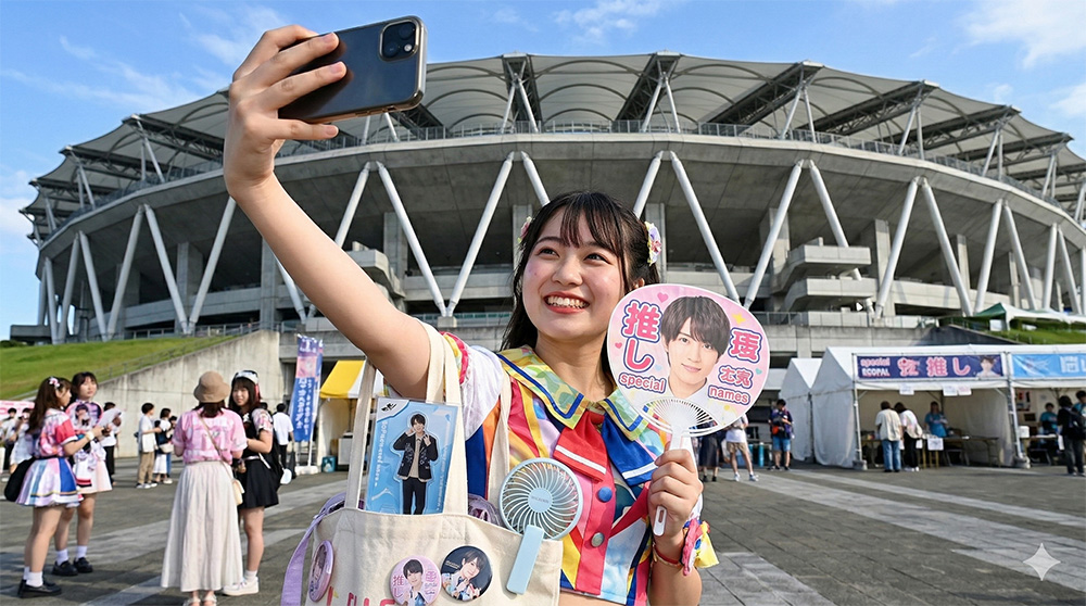 推し活参戦イメージ