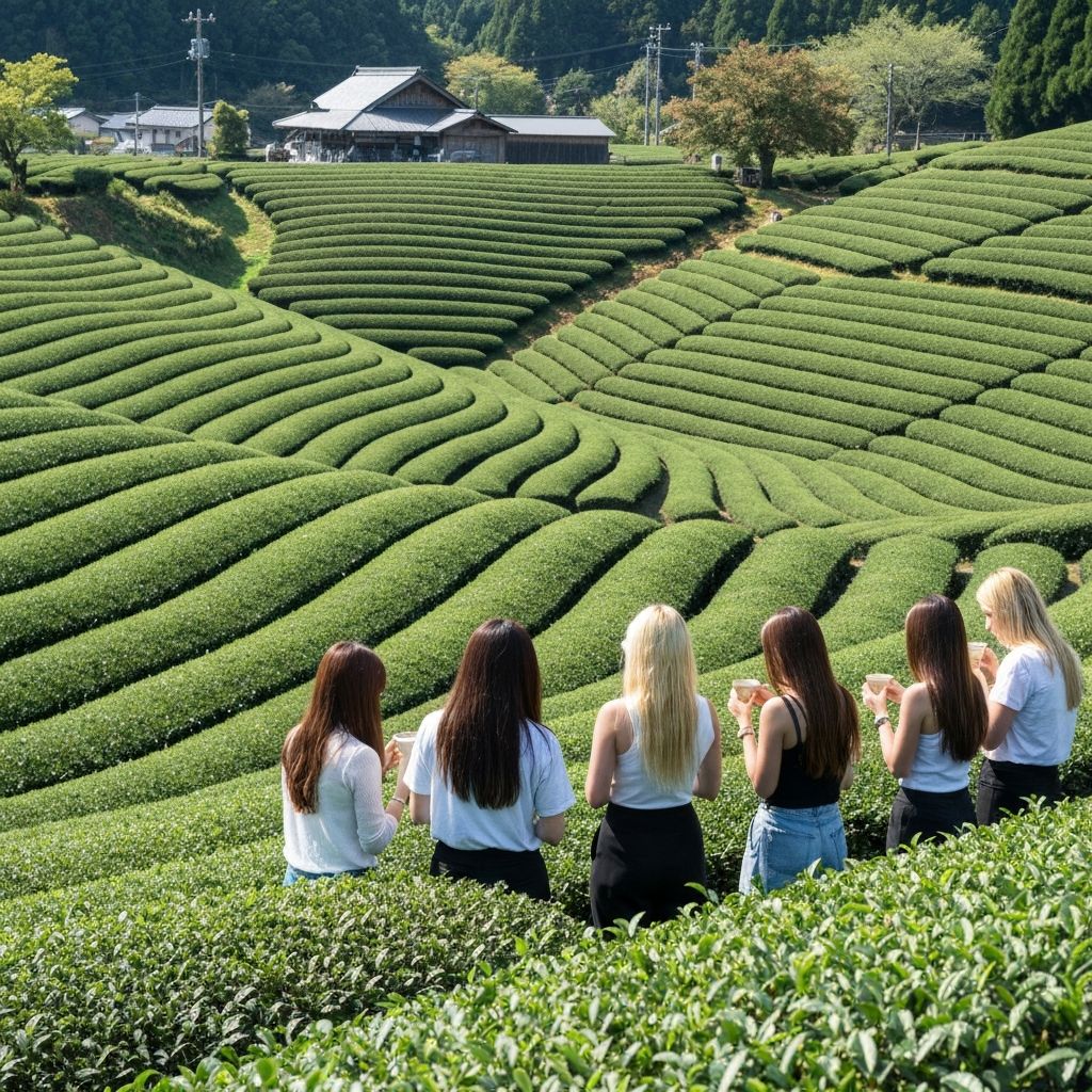 エコパ公演前に静岡茶の世界へ！牧之原大茶園＆日本平絶景パノラマバスツアー